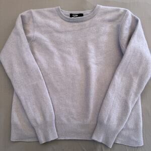 Z STUDIO Sweater Womens Blue Large Cashmere Preppy Cottagecore